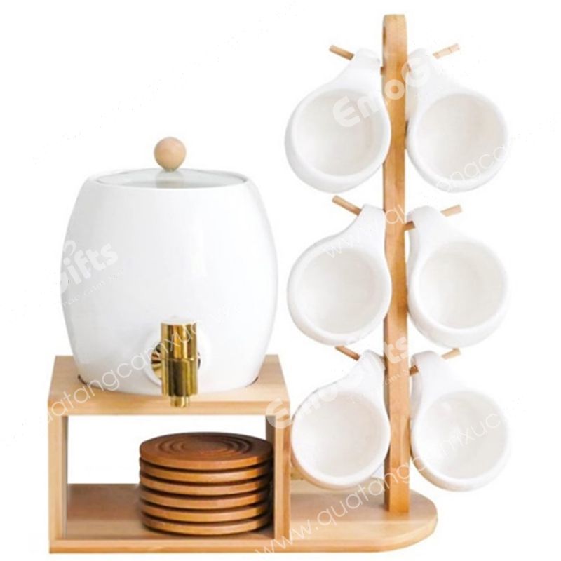 Bộ bình trà sứ cao cấp 